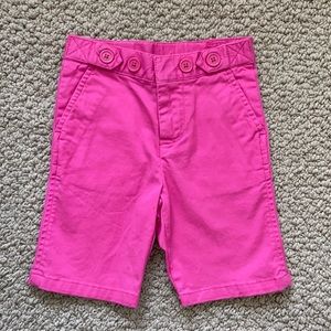 Like New Polo Ralph Lauren Toddler Hot Pink Cotton Shorts